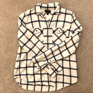 🔸FINAL J Crew Boyfriend Rockport Plaid